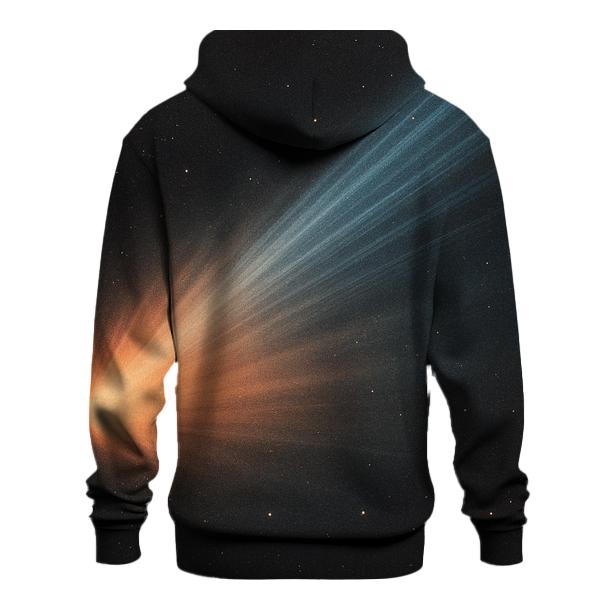 Comet Dust Fan And Ion Streaks zip-up hoodies