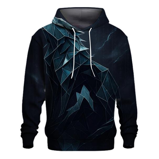 Mirrored Wolf Cipher pullover hoodies
