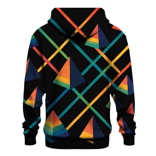 Laser Prism Geometry Field hoodie styles