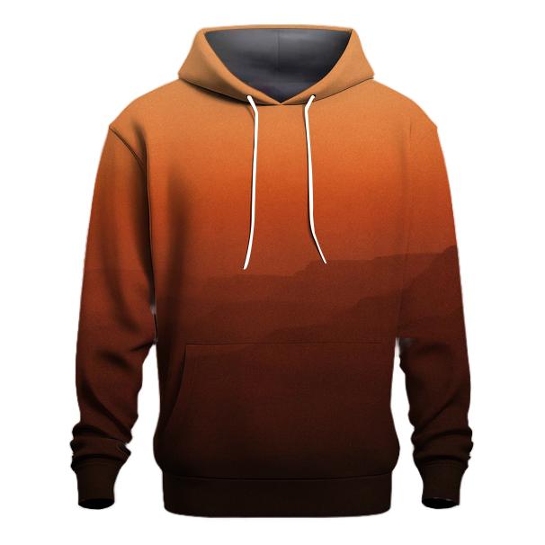 Canyon Ember Dusk Gradient zip-up hoodies