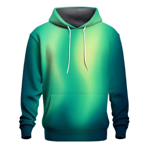 Aurora Drift Mesh Gradient premium hoodies