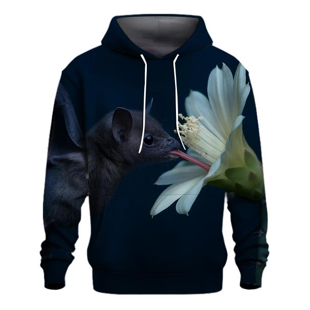 Night Bloom Pollination Long Tongued Bat designer hoodies