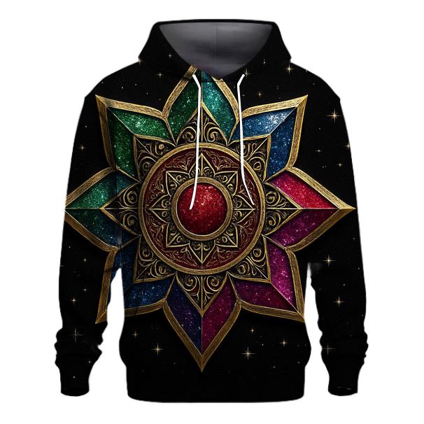 Jewel Tone Star Crest Emblem hoodie styles