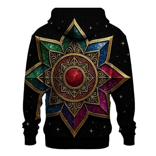 Jewel Tone Star Crest Emblem hoodie styles
