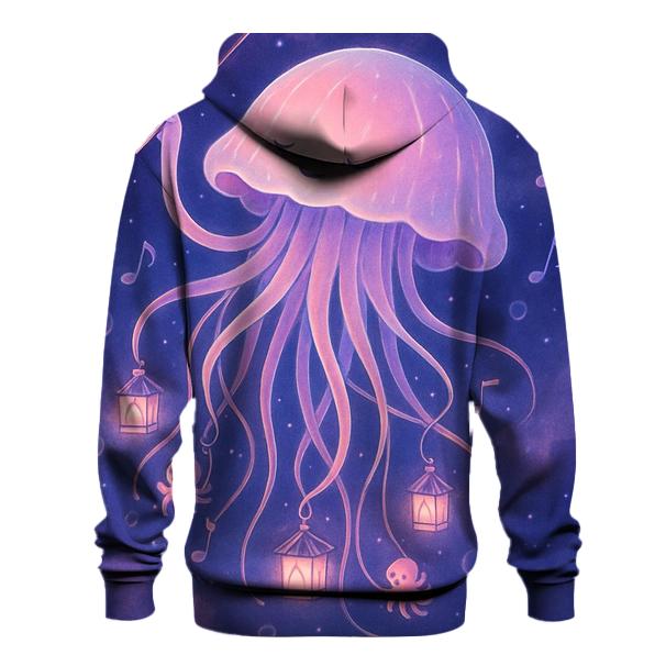 Lantern Jellyfish Orchestra embroidered hoodies
