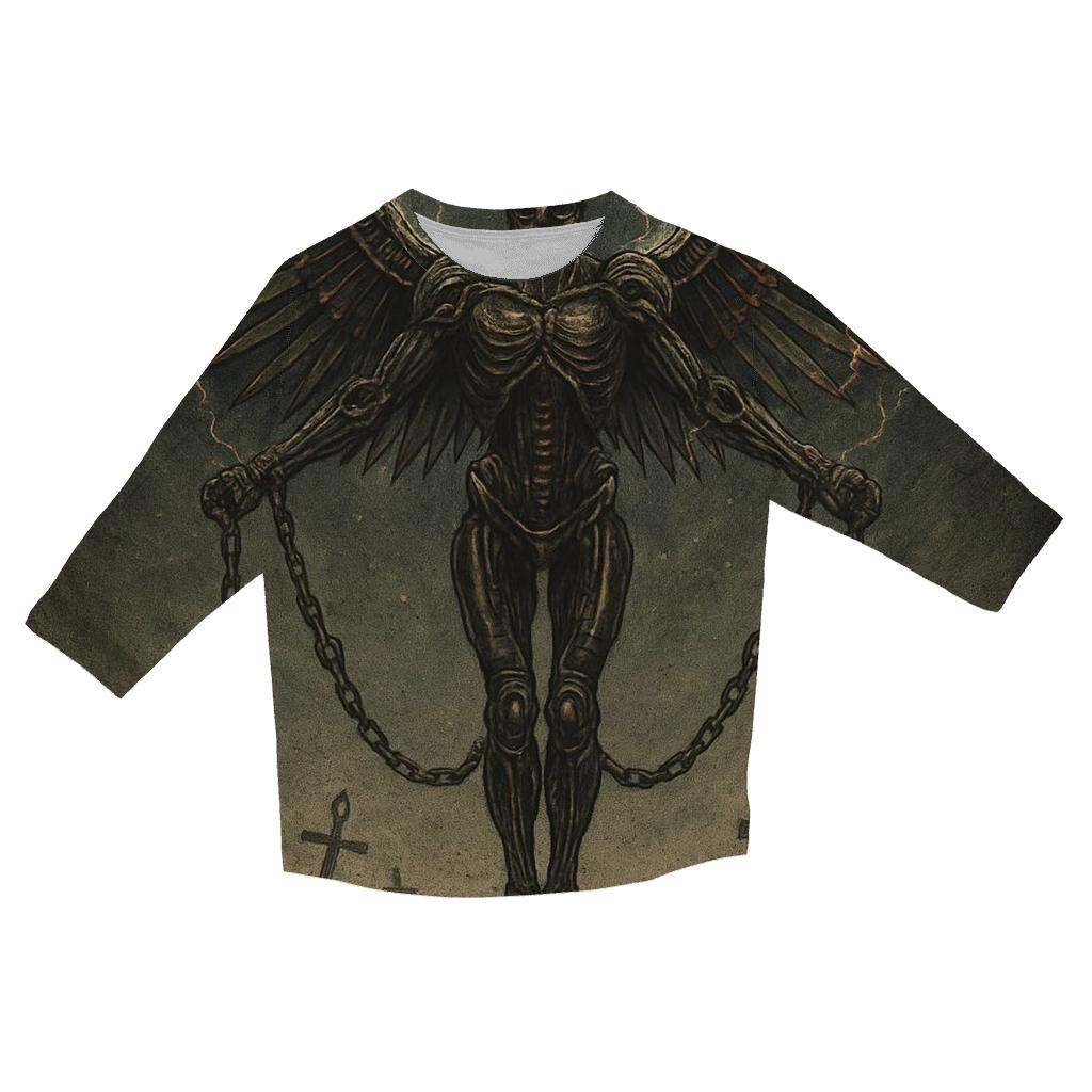 Iron Seraph Of The Salt Grave fashion 3/4 sleeve shirts