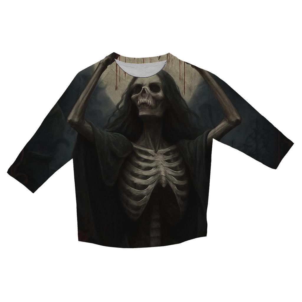 Crown Of The Bleeding Briar Empress casual three quarter sleeve shirts