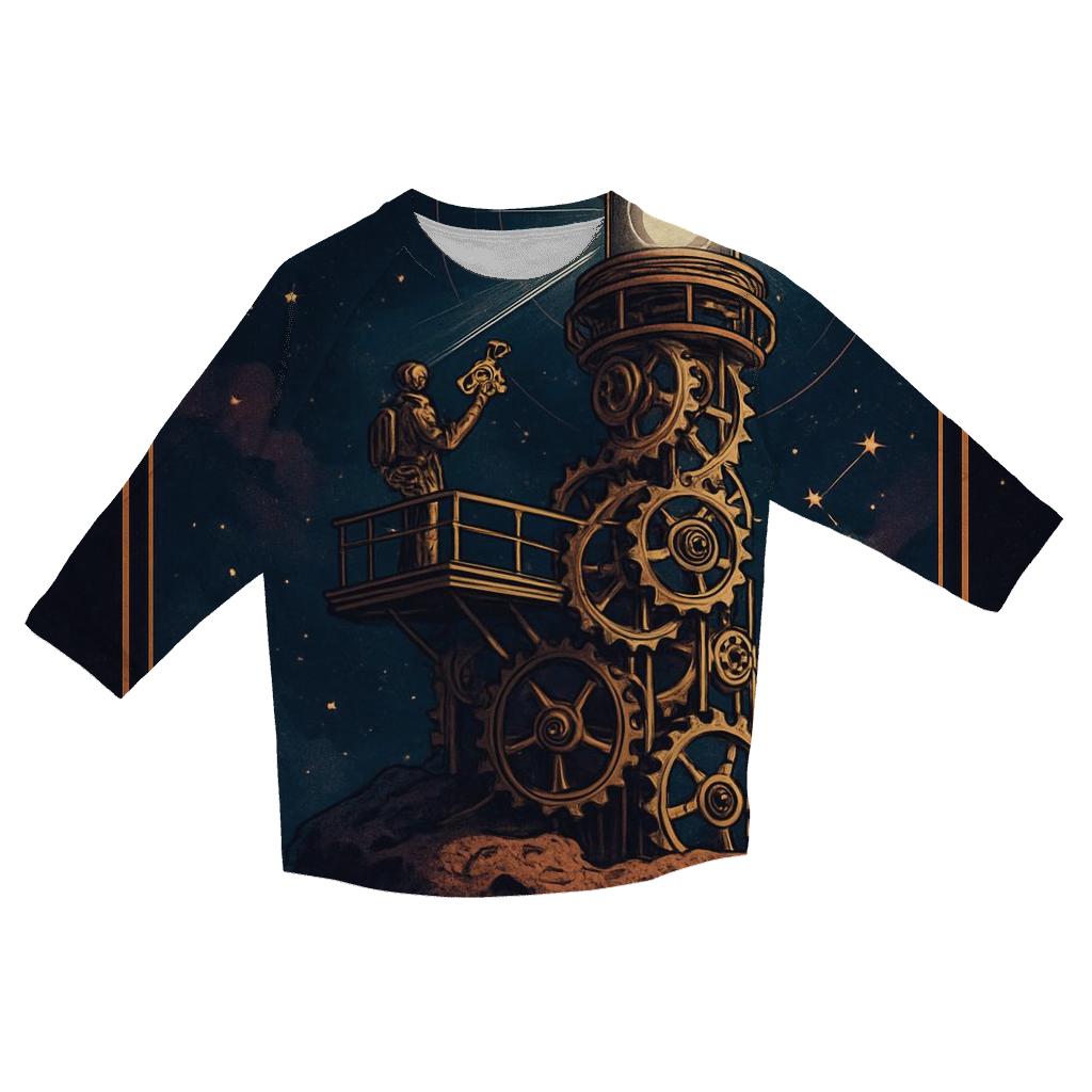Clockwork Quasar Lighthouse stylish quarter sleeve tops