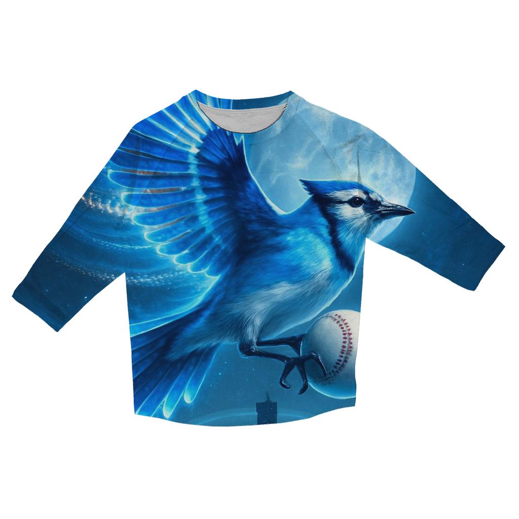 Blue Jays Night Flight Rally cotton quarter sleeve shirts
