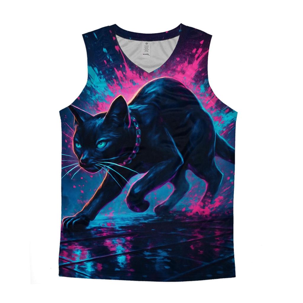 Prism Prowler Alley Cat graphic print tank tops