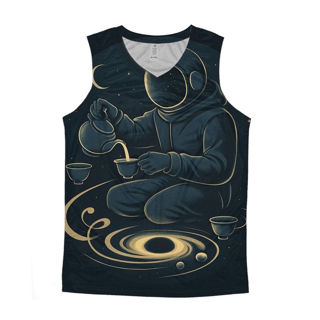 Black Hole Tea Ceremony sports performance tank tops