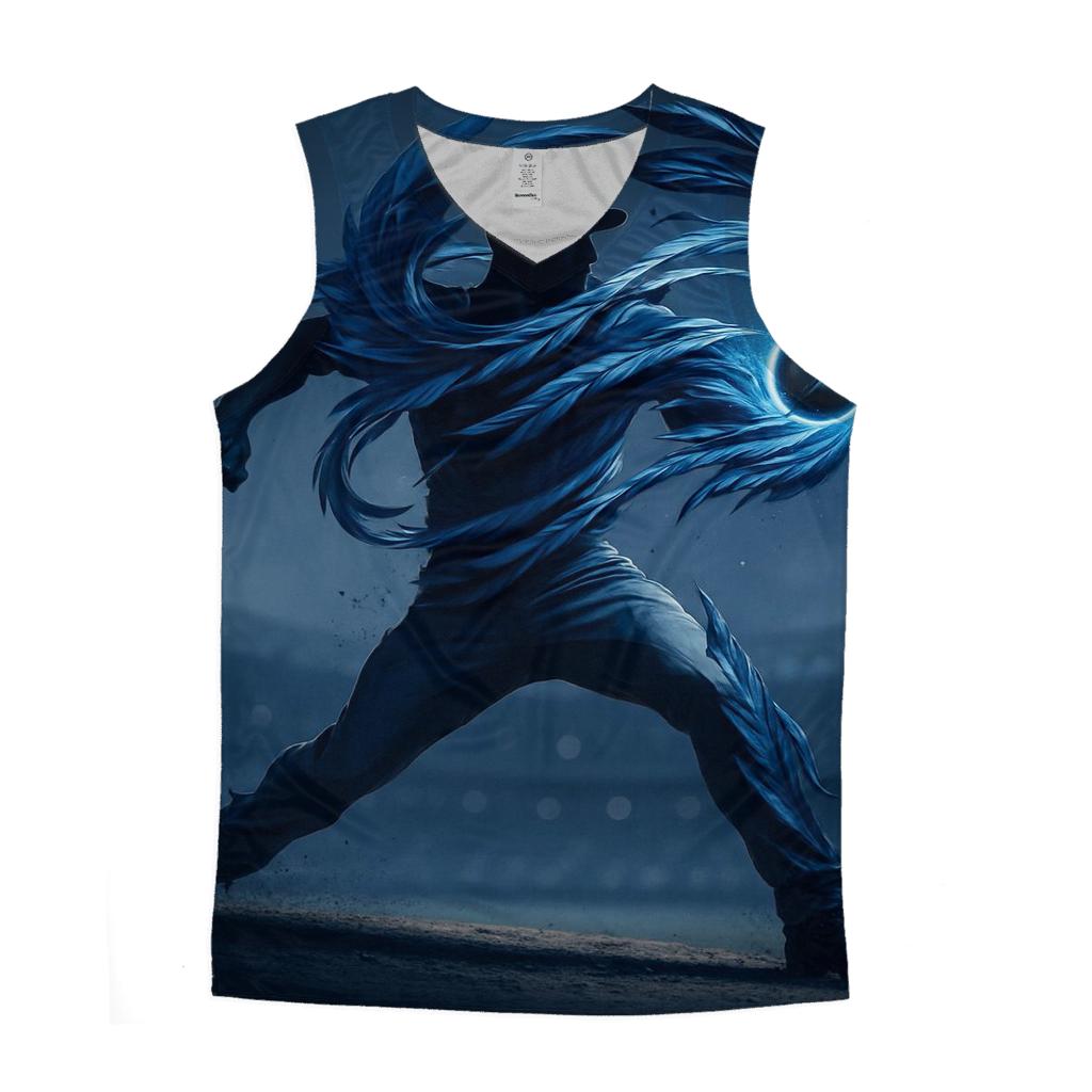 Featherstorm Pitch With Blue Jays Focus stylish racerback tanks
