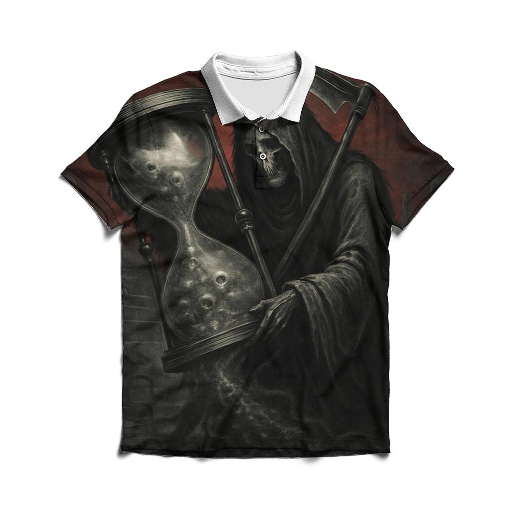 Hourglass Of The Choirless Dead classic pique polos