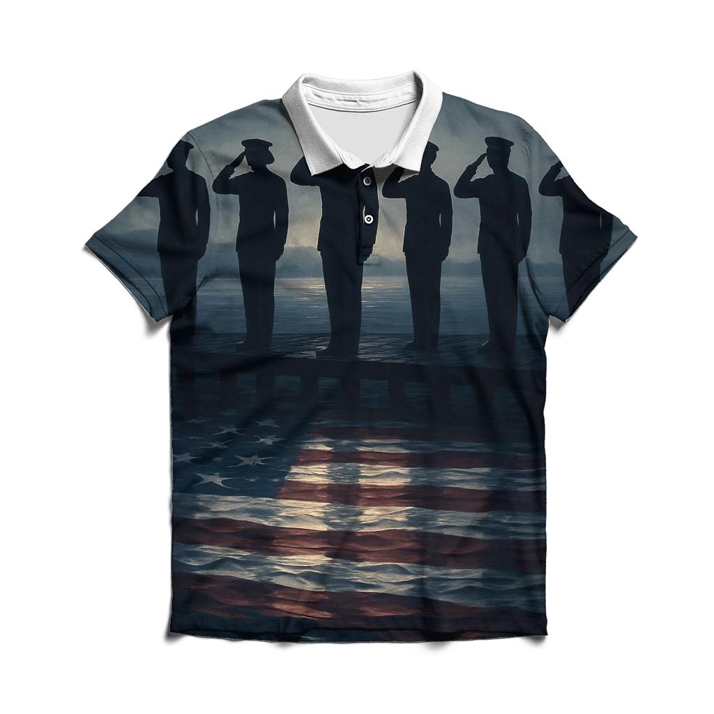 Guardians At The Harbor Line designer slim fit polos