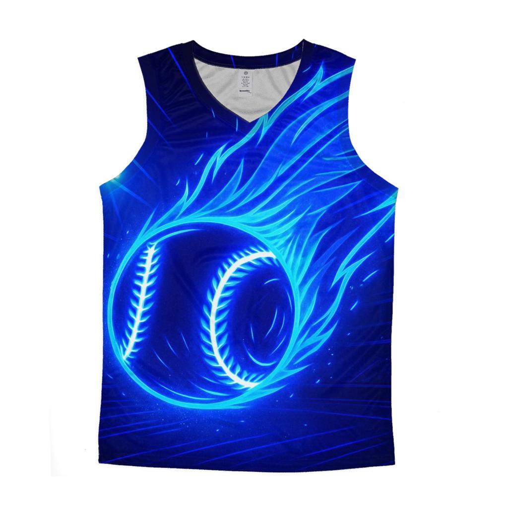 Blue Jays Feather Comet Home Run casual summer tank tops