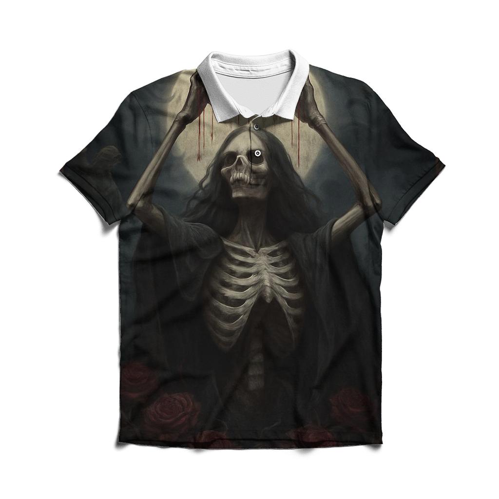 Crown Of The Bleeding Briar Empress custom polo shirts