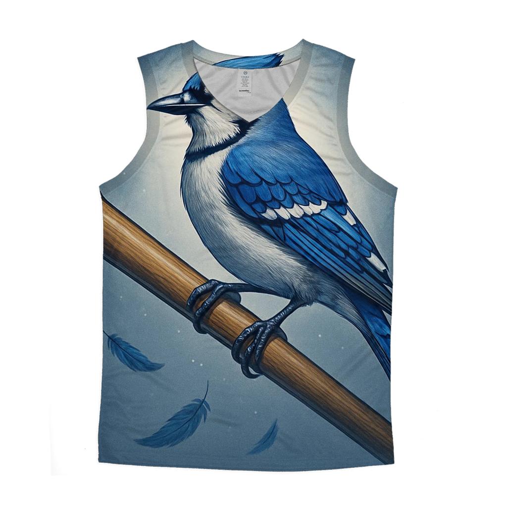 Blue Jays Winged Bat Perch trendy fitted tank tops