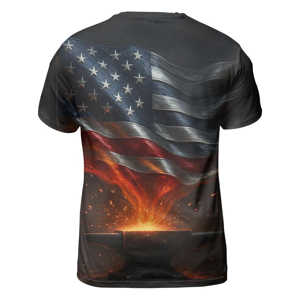 Forge Of Liberty Flag designer pattern shirts