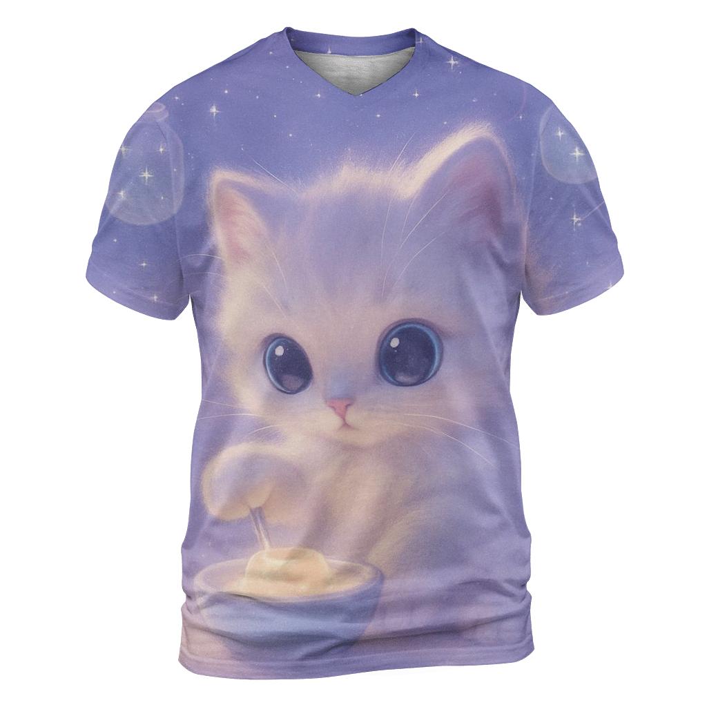 Moonlit Pudding Kitten personalized full print shirts
