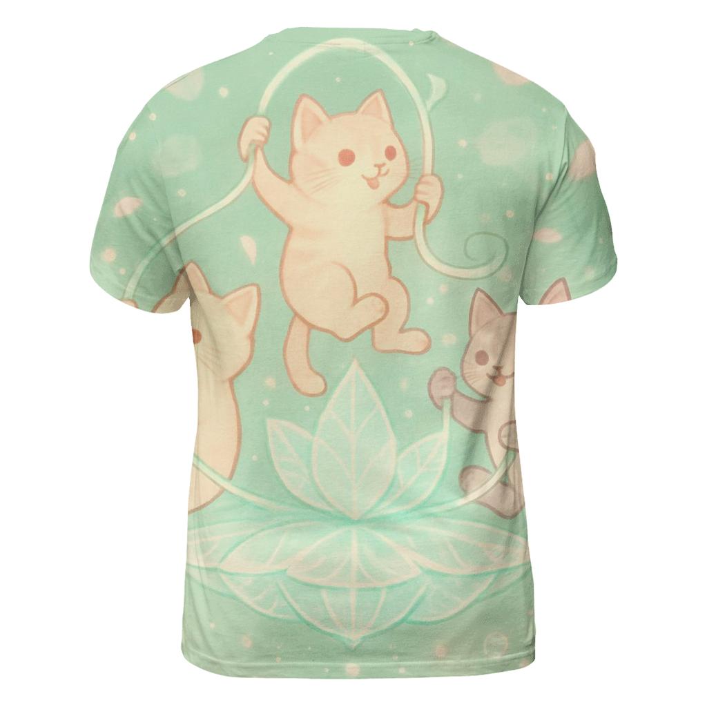 Crystal Garden Cat Carousel custom all-over print shirts
