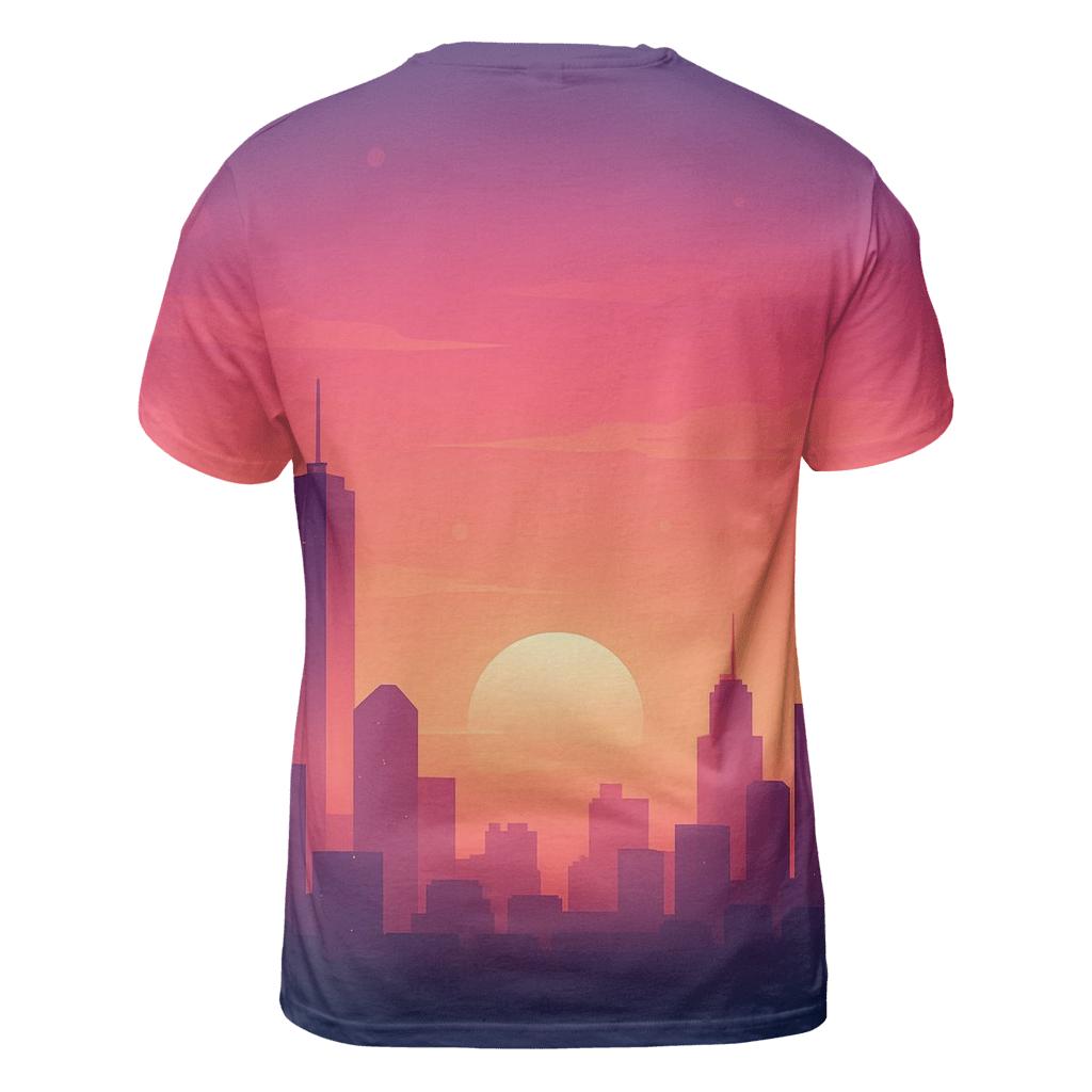 Skyline Afterglow Drift designer pattern shirts