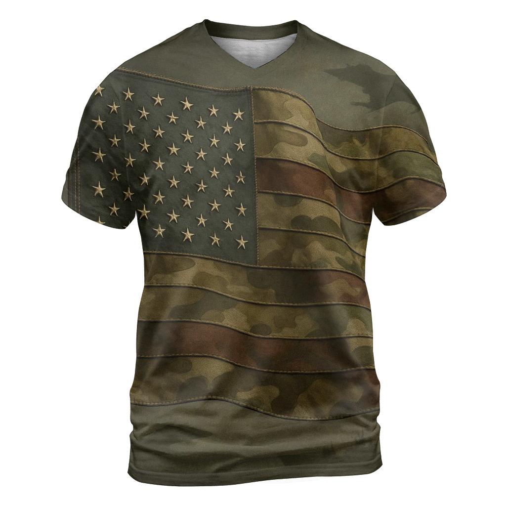 Camouflage Constellation Tribute trendy printed shirt styles
