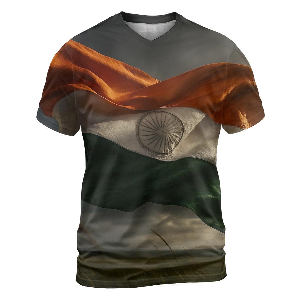 Saffron Storm India designer pattern shirts