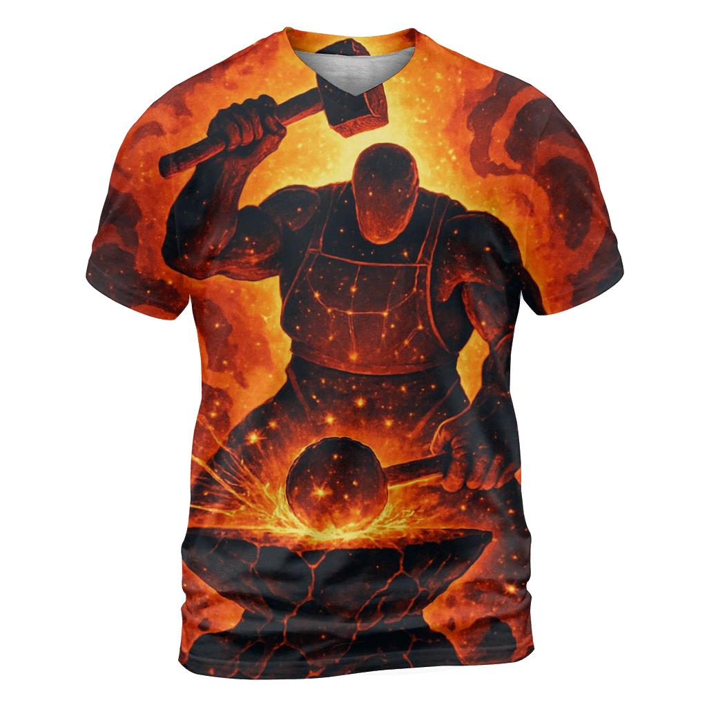 Meteor Forge Titan personalized full print shirts