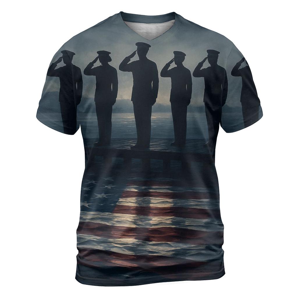 Guardians At The Harbor Line statement graphic shirts