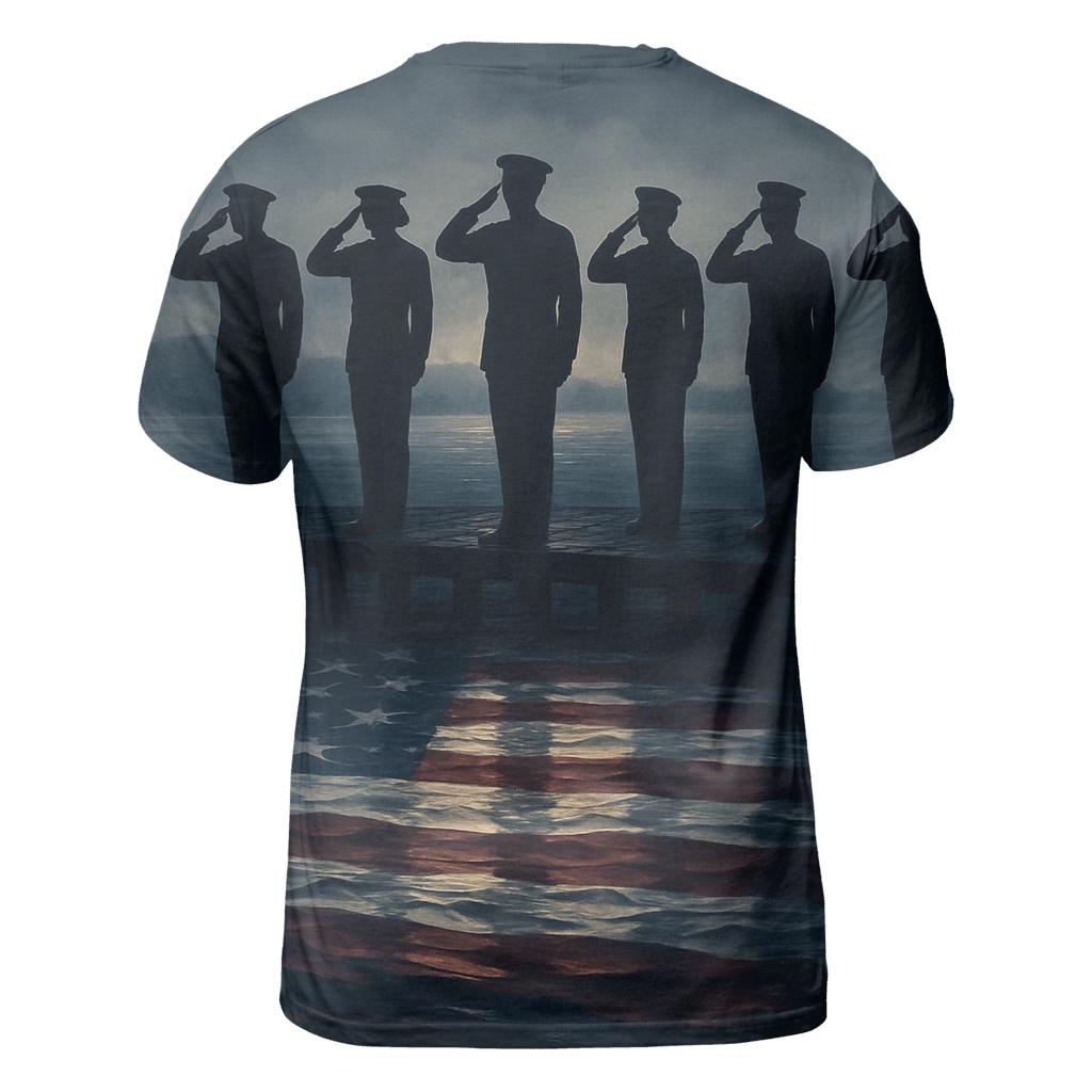 Guardians At The Harbor Line statement graphic shirts