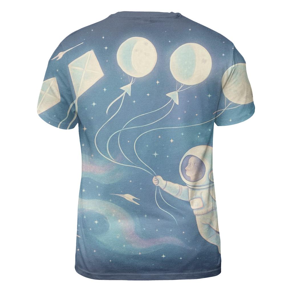 Moon Phase Kite Parade designer pattern shirts