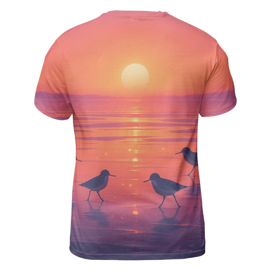 Tidal Flats Mirrorfire statement graphic shirts