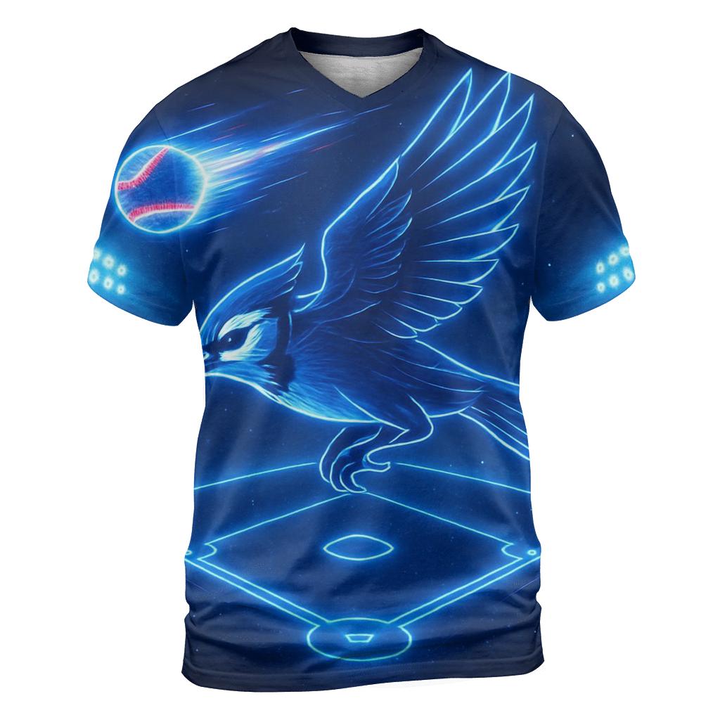Blue Jays Aurora Diamond Rush designer pattern shirts