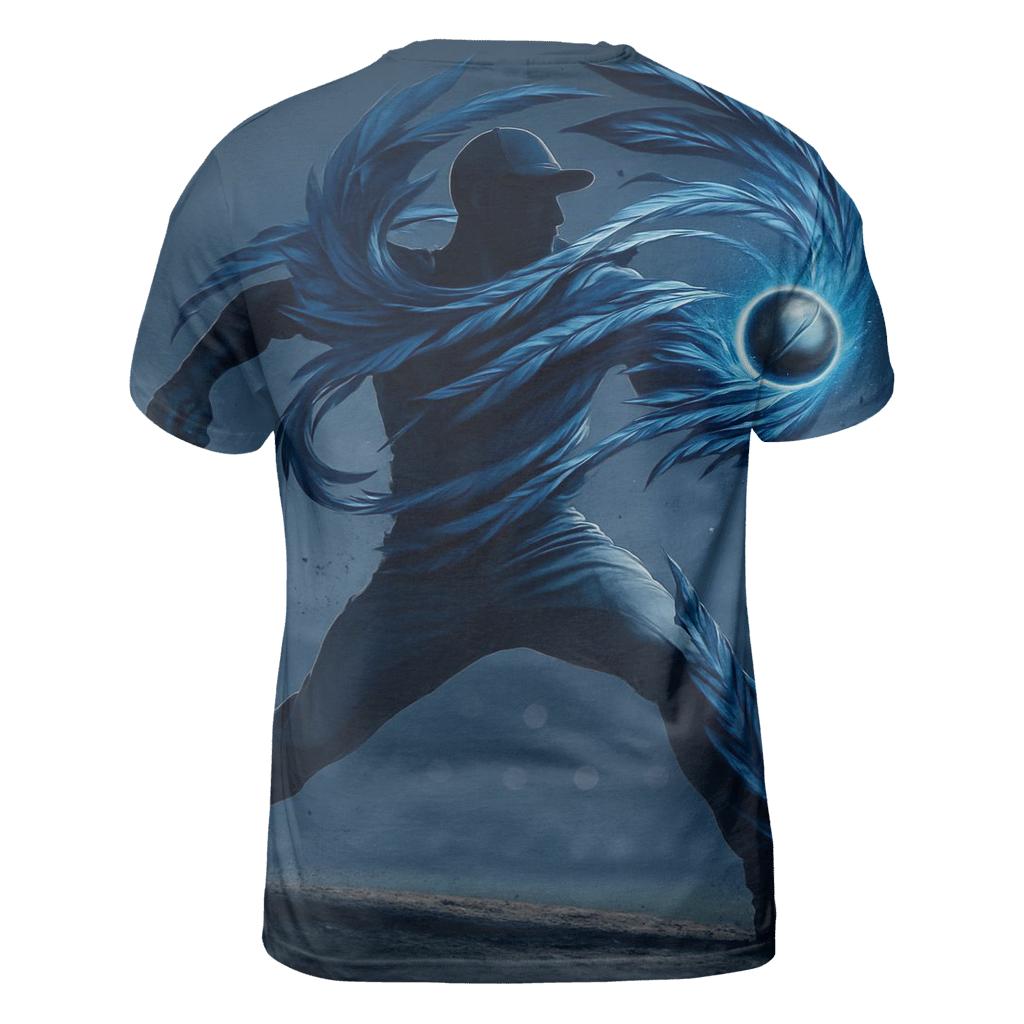 Featherstorm Pitch With Blue Jays Focus custom all-over print shirts