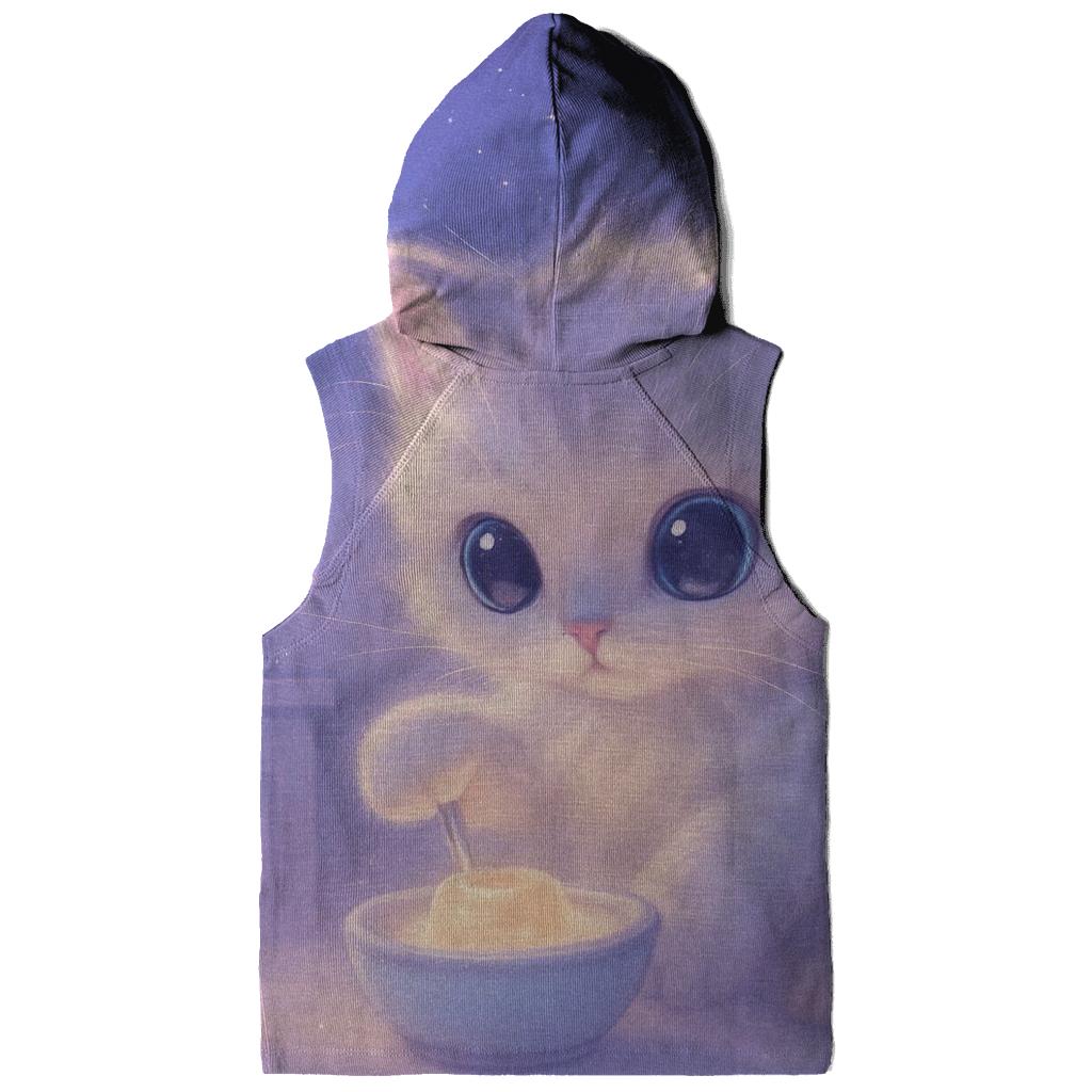 Moonlit Pudding Kitten heavyweight hoodies