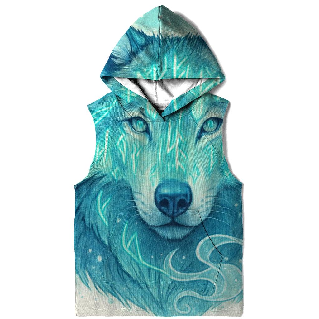 Aurora Scribe Wolf designer hoodies
