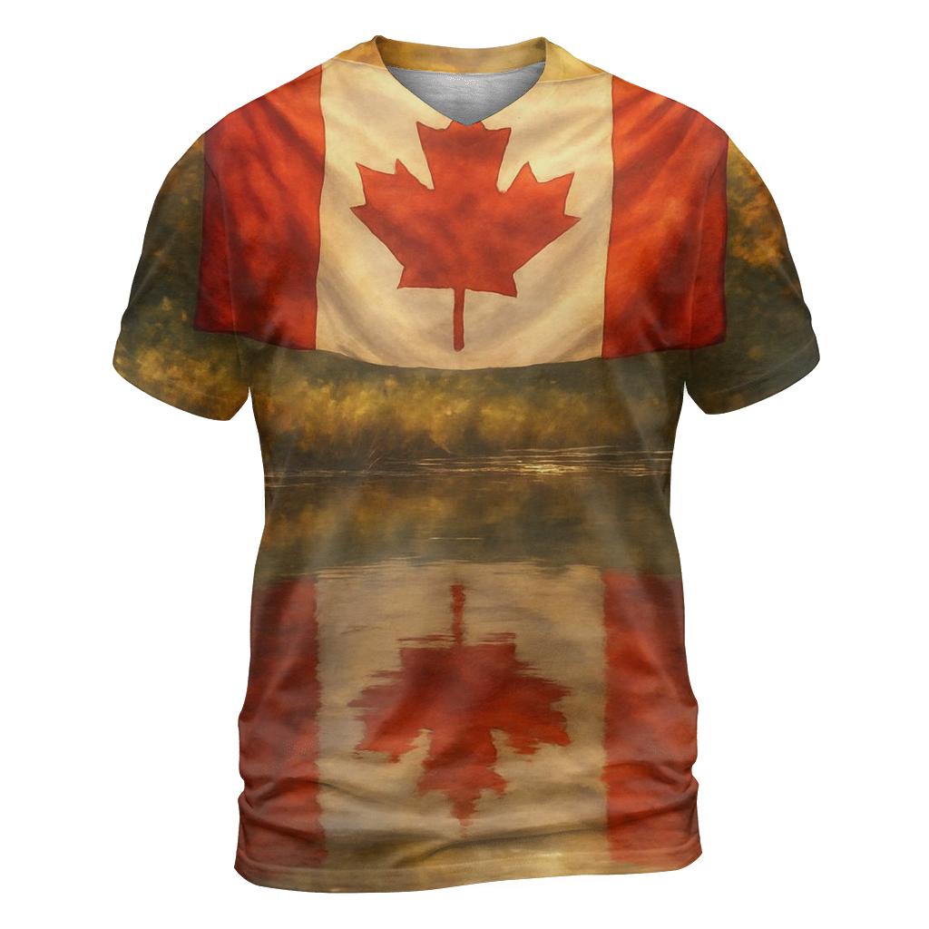 Water Mirror Canada unique graphic print tees