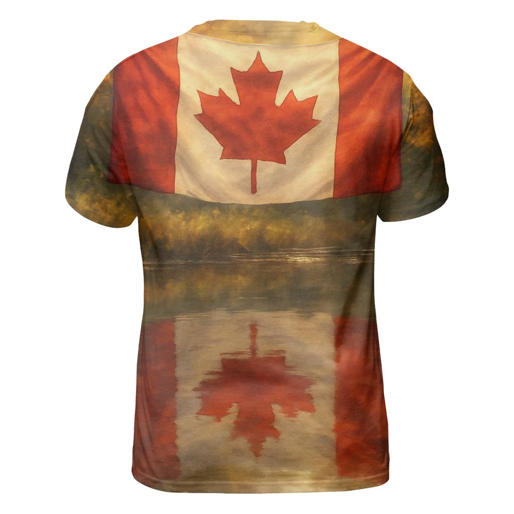 Water Mirror Canada unique graphic print tees