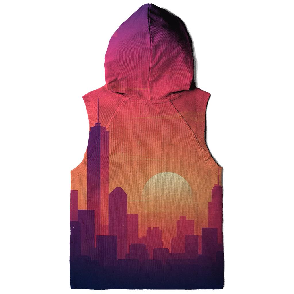 Skyline Afterglow Drift printed hoodies