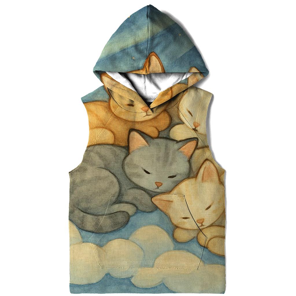 Cloud Quilt Stargazer Cats hoodie designs