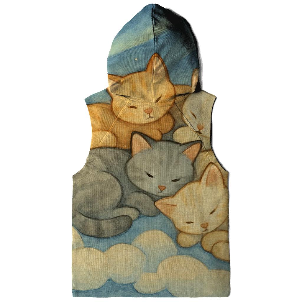 Cloud Quilt Stargazer Cats hoodie designs
