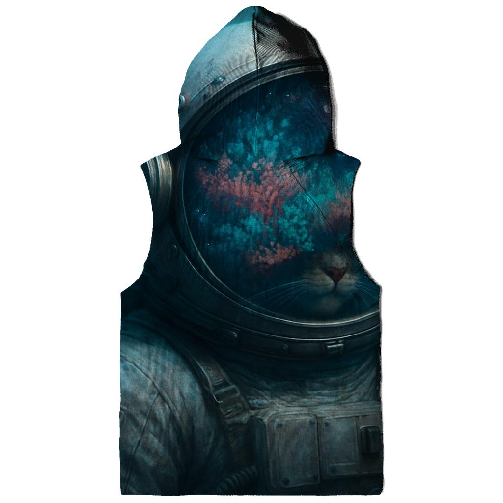 Coral Reef Astronaut Cat custom hoodies