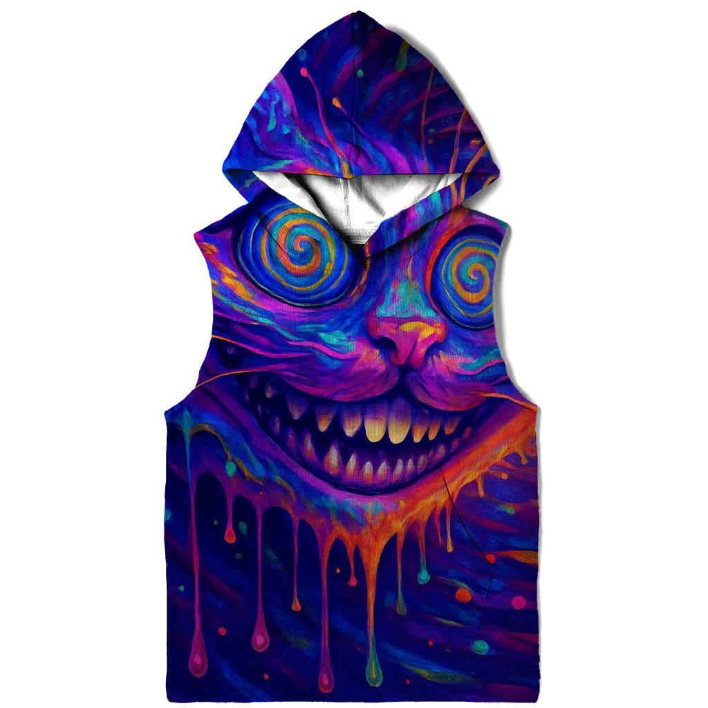 Psychedelic Spiral Cheshire Drift hoodies fashion