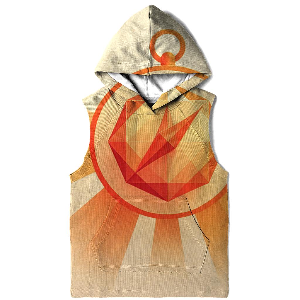 Golden Hour Prism Compass custom hoodies