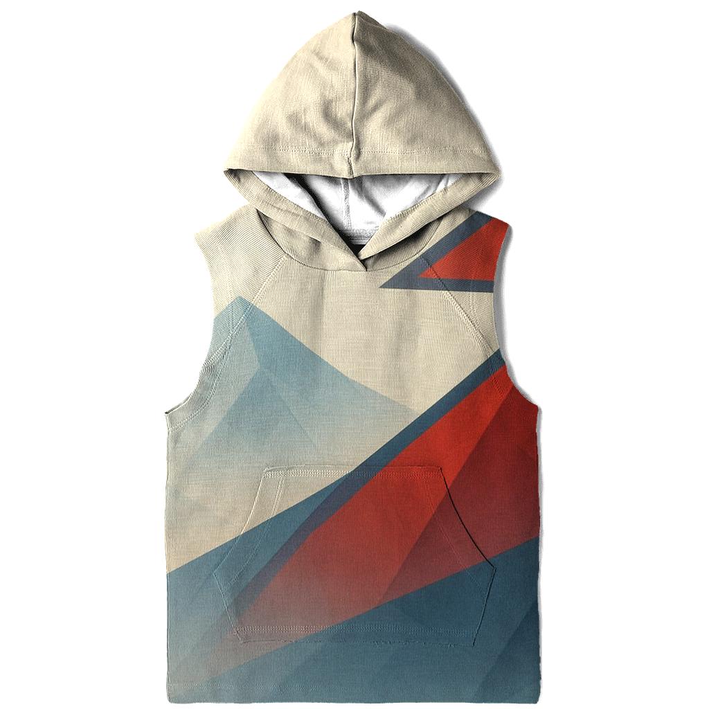 Geometric Peaks Nepal lightweight hoodies