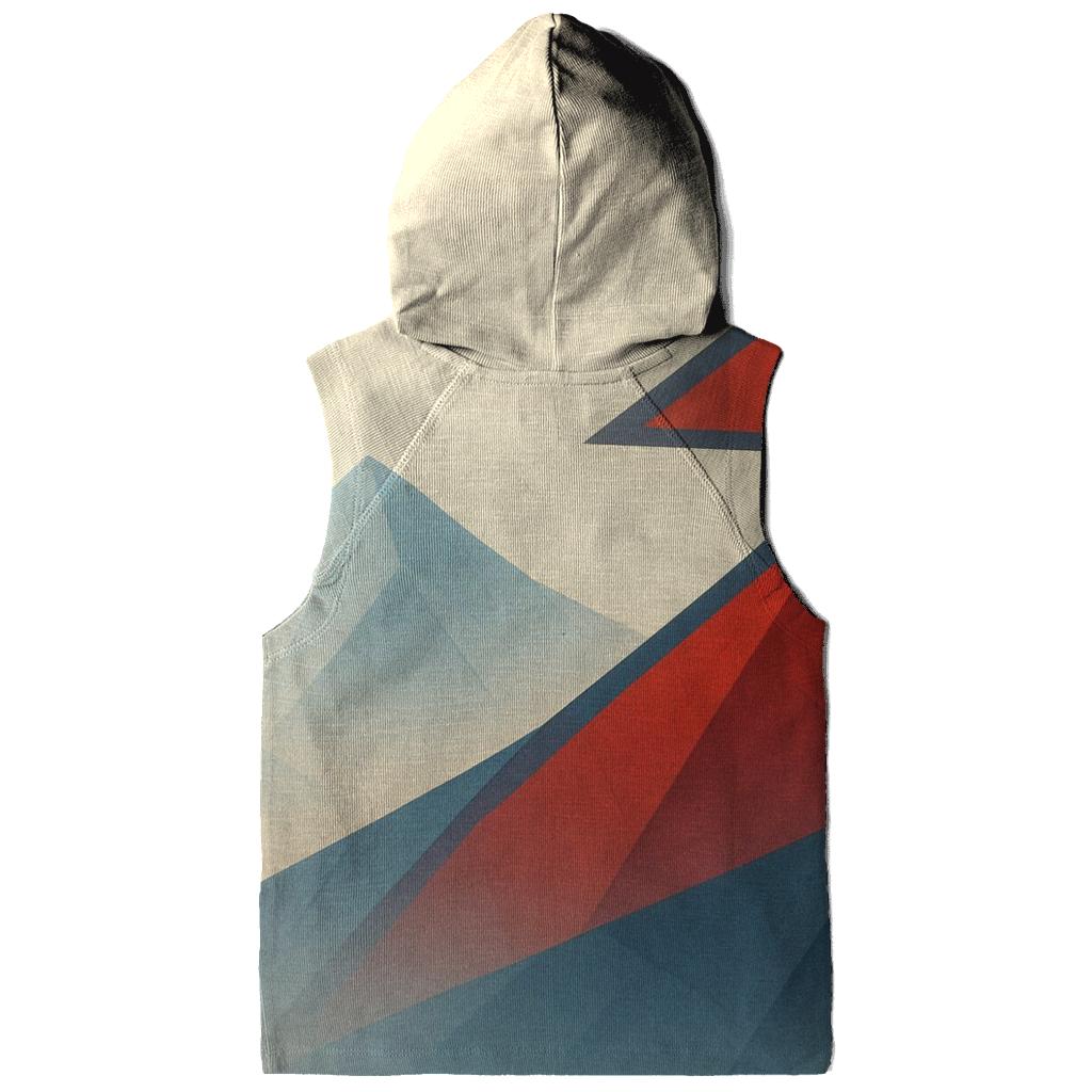 Geometric Peaks Nepal lightweight hoodies