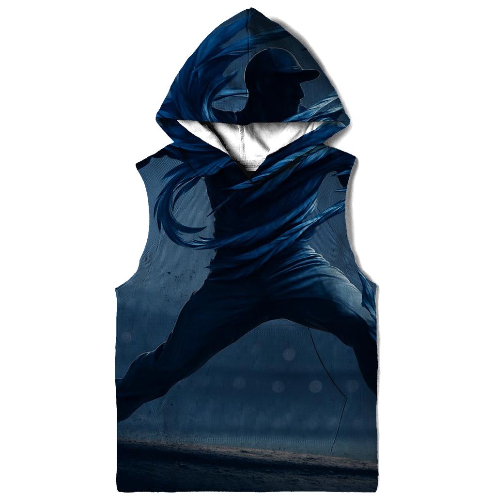 Featherstorm Pitch With Blue Jays Focus zip-up hoodies