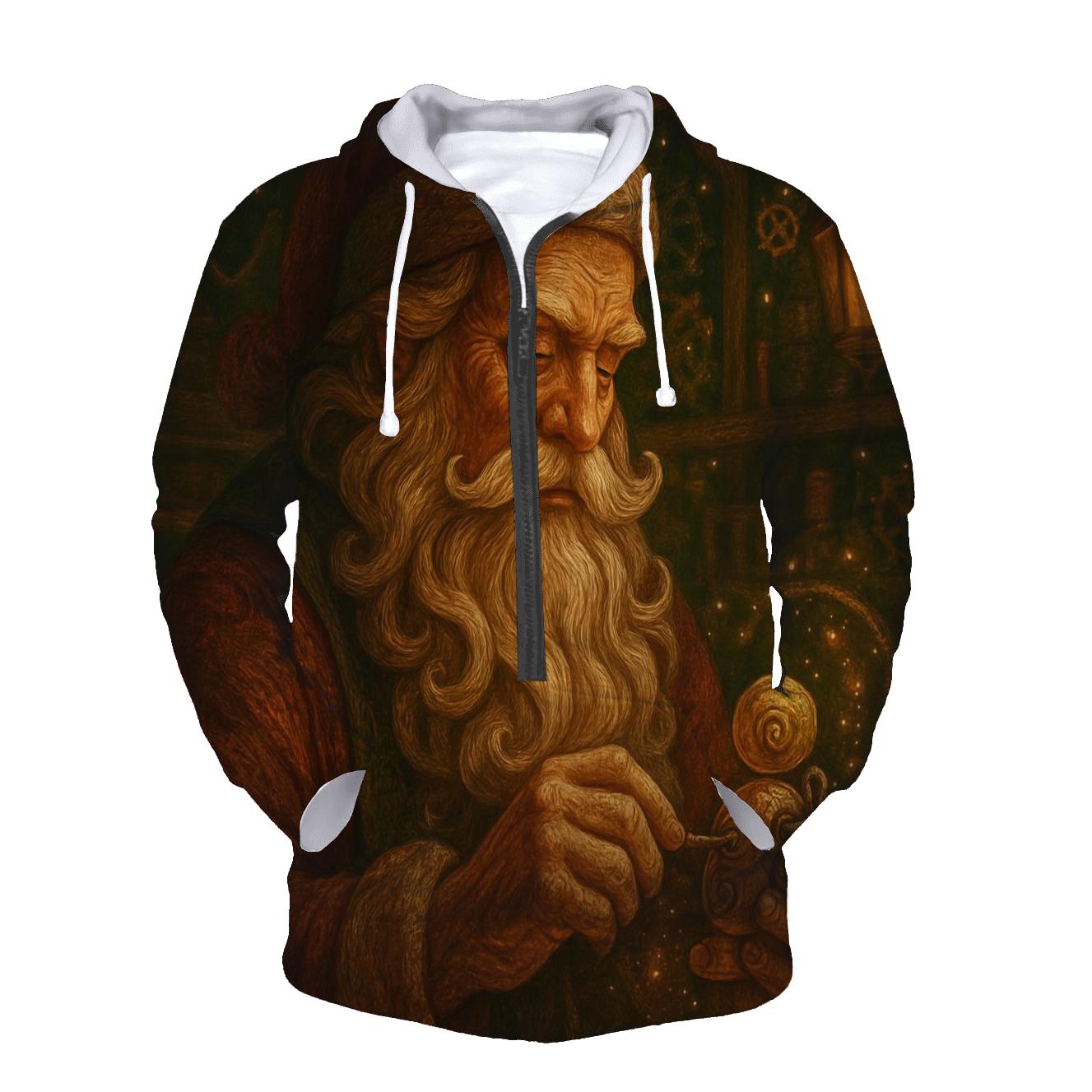 Workshop Clockwork Santa lightweight hoodies