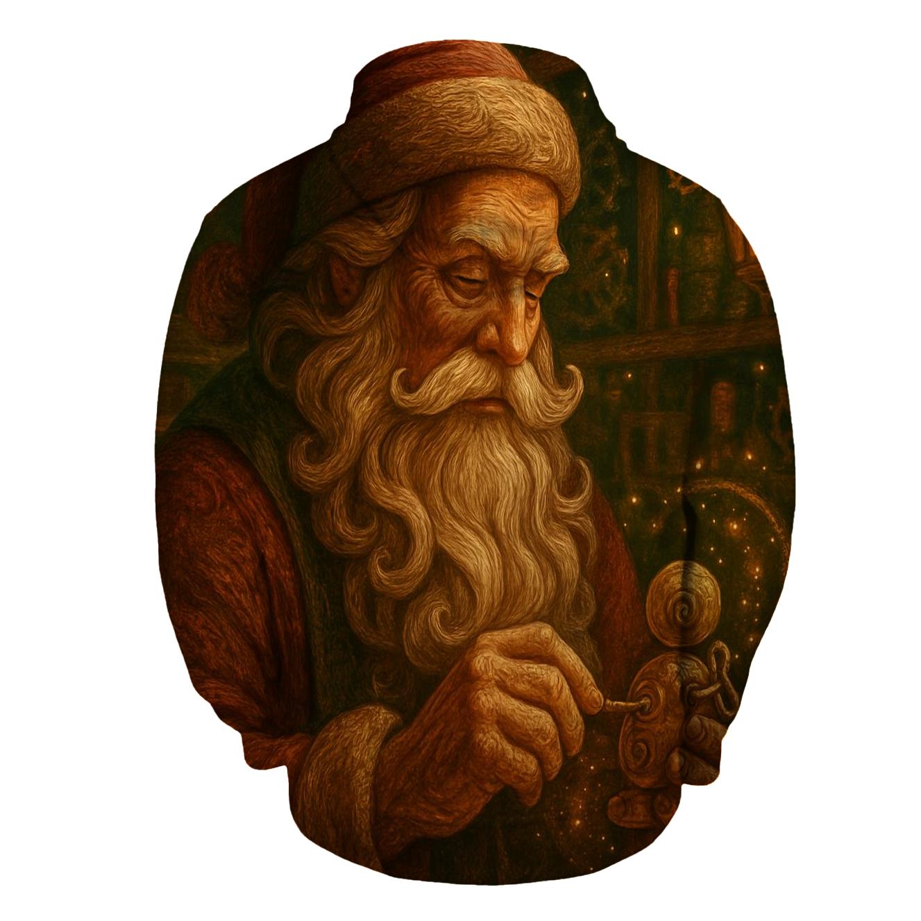 Workshop Clockwork Santa lightweight hoodies