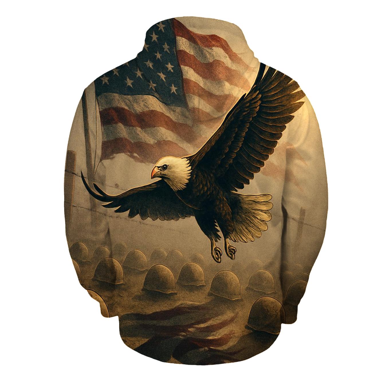 Silent Watch Over Freedom lightweight hoodies